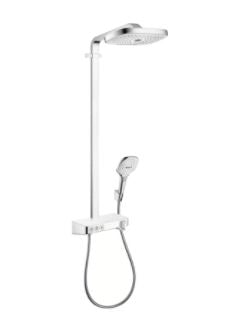 Hansgrohe Raindance Select 300 3jet shower pipe with ShowerTablet Select 300 27127.000