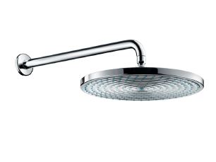 Hansgrohe Raindance S300 Air 1jet overhead shower with wall arm 27493.000