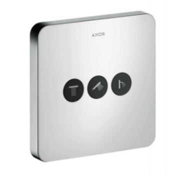 Axor Shower Solutions Finish set for 3 outlets, Chrome 36773.000