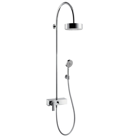 Axor Citterio 1 lever shower pipe with overhead  shower, handshower, hose & holder 39620.000