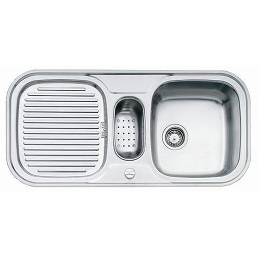 TEKA Noble Prinz One and a Half Bowl w/ Drainboard Inset Sink 4011.9025.