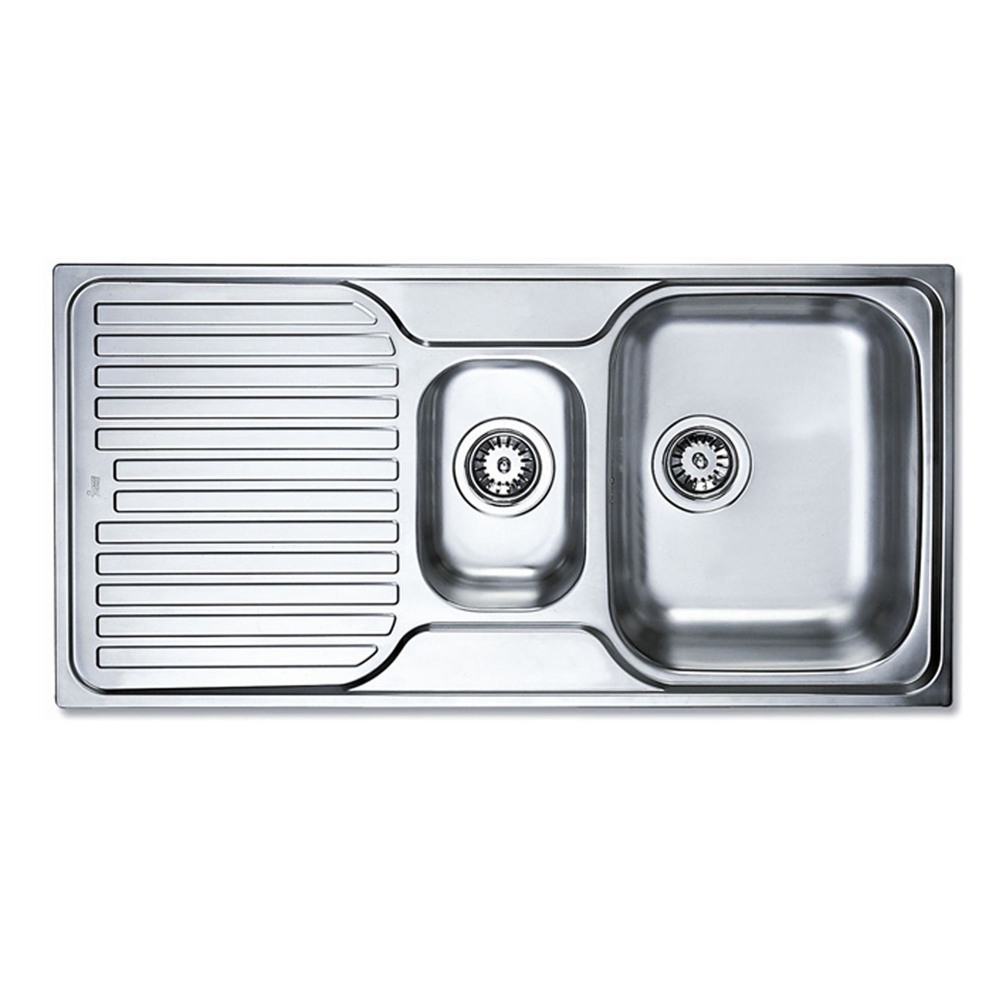TEKA Noble Princess One and a Half Bowl w/ Left Drainboard Inset Sink 4012.7202.