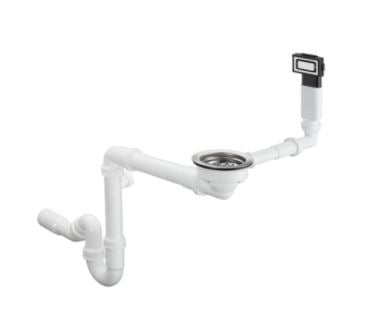 Hansgrohe Manual waste and overflow set for sink 400/450 43920.009