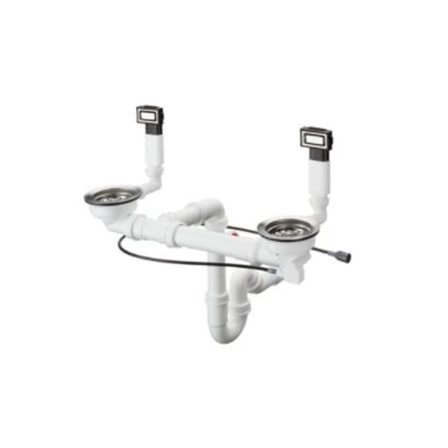 Hansgrohe Automatic waste and overflow set for sink 370/370 SELECT 43942.009