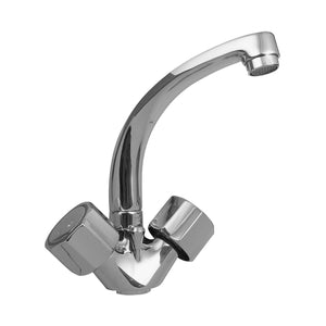 Teorema 2-Handle Single Hole Basin Mixer with High Spout 50329112X21.