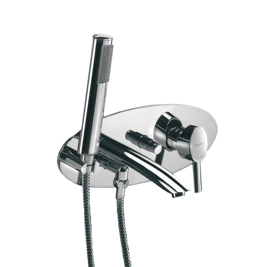 Frattini Brera Built-in Bath/Shower + Handshower w/ Plate 59003.00