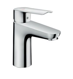 Hansgrohe Logis E Basin mixer 100 CoolStart with pull rod waste set 71165.000