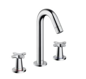Hansgrohe Logis Classic 3Hole Basin mixer with pull rod waste set 71323.000.
