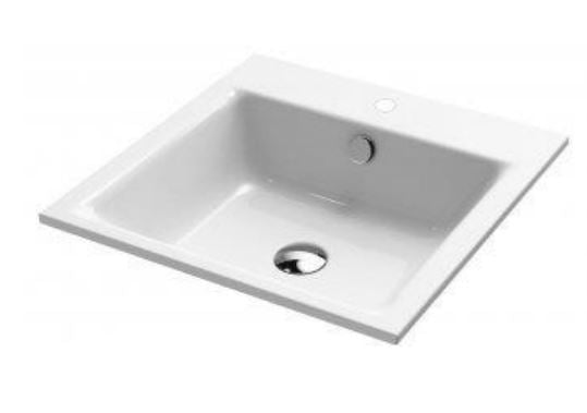 Kaldewei Puro WB3151 Countertop washbasin,  9001 0601 3001