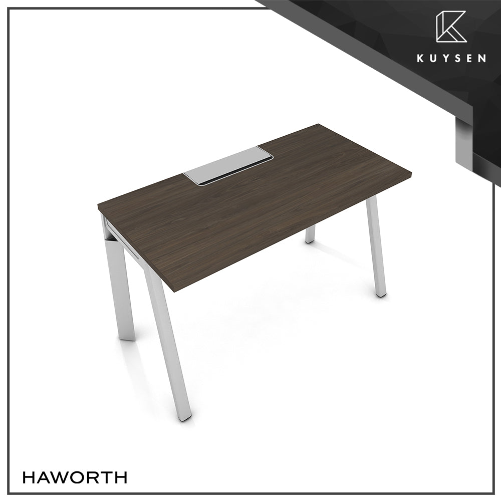 Haworth Intuity with flip top & cable tray SYUTRD1206CBR-WALSVR