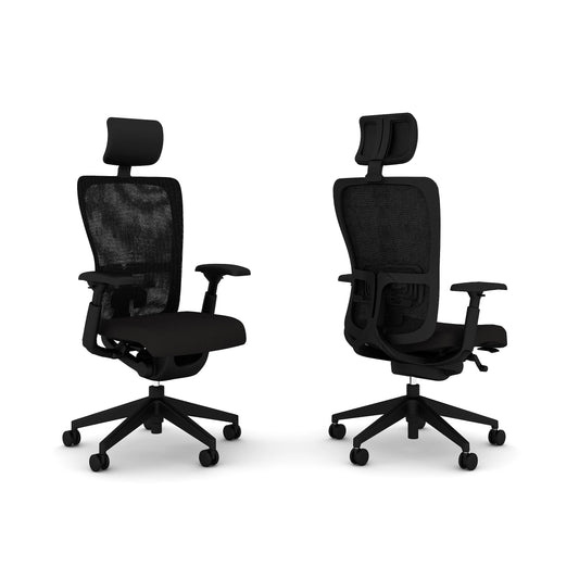 Haworth Zody Executive Office Chair Support/Black SESZEM7-MA001/3A018