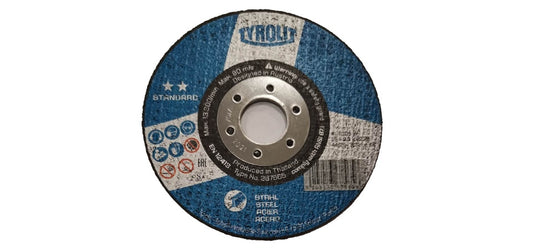 TYROLIT - TN. 367.565 - STANDARD 2 STAR - STRAIGHT CUT-OFF WHEEL 4 1/2" FOR STEEL