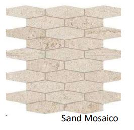 Ibero Lake Stone Sand Mosaico 320 x 300 MO096SN
